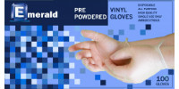 picture of box of powdered vinyl gloves