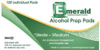picture of alcohol prep pads package