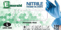 picture of box of pwder-free nitrile exam gloves