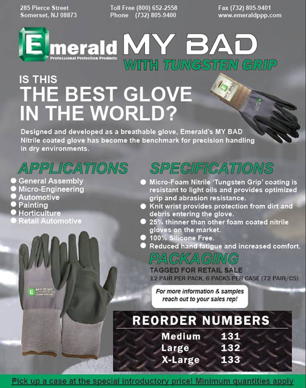 Size 10 Cut Level 3 12 Pairs Magid Glove & Safety GPD583-12 D-ROC GPD583 18-Gauge HPPE Blend Micro-Foam Nitrile Palm Blended Micro-Foam Nitrile Black/Grey Magid Safety GPD58310 ANSI Abrasion 4 
